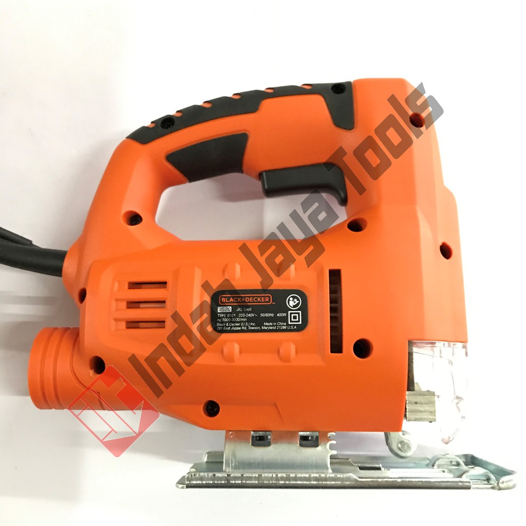 Mesin Jigsaw VARIABLE Speed BLACK + DECKER JS20 Compact Jig saw 400 W