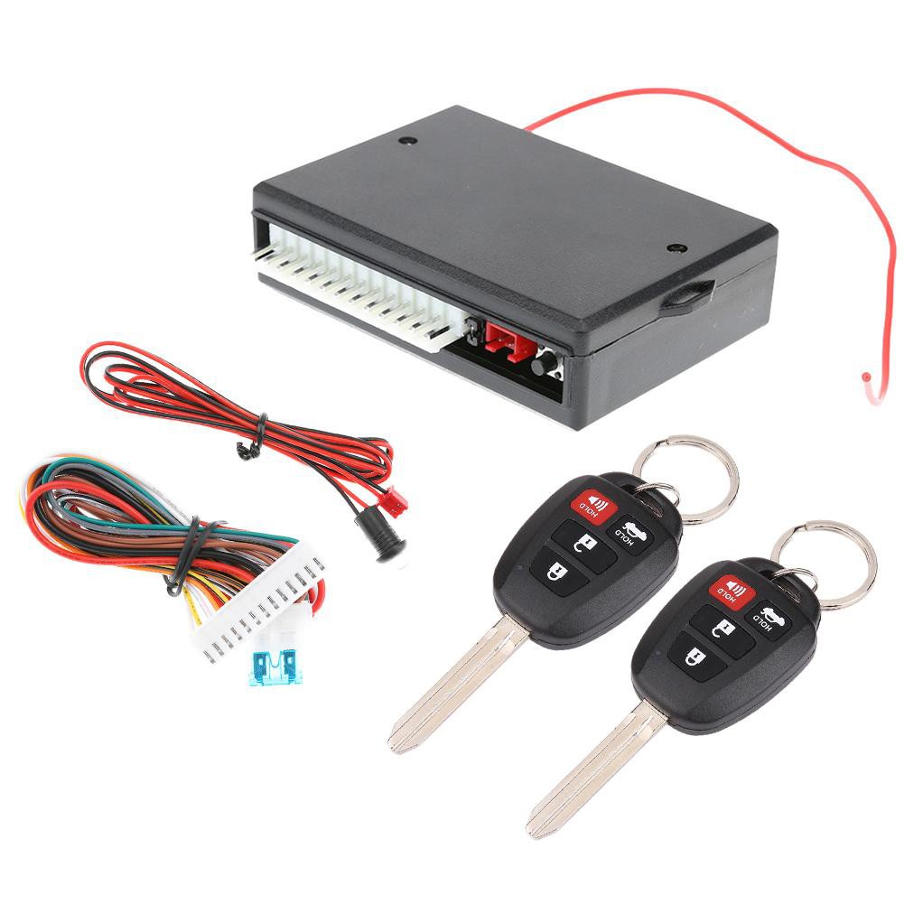 Car Keyless Door Lock Entry System Remote Control Alarm Central