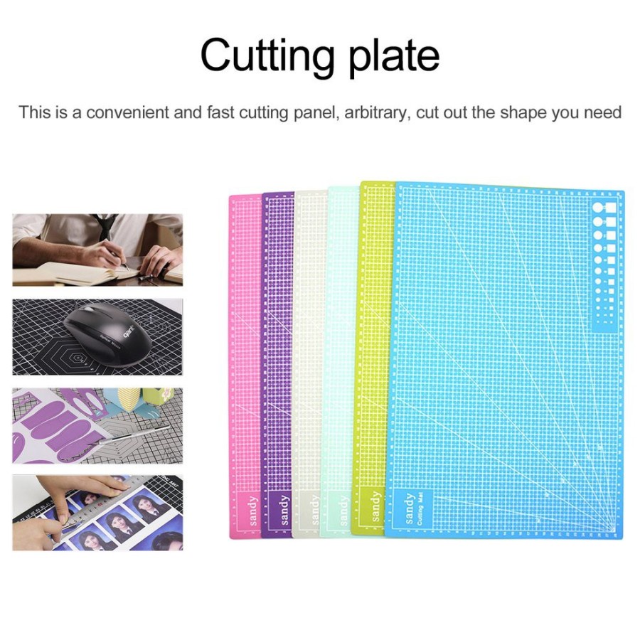 ALAS POTONG KERTAS CUTTER A3 CUTTING MAT CUTING MATT 45 x 30CM SERBAGUNA