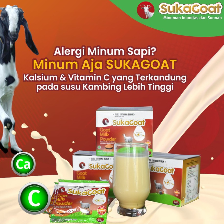 

Susu Kambing Etawa dengan Gula Aren Sachet 25Gram Terdaftar BPOM dan Halal MUI Kesehatan Tulang Lansia, Kecerdasan, Membantu Produksi ASI Tidak Bau Prengus/Amis Karena Tertutupi Gula Aren