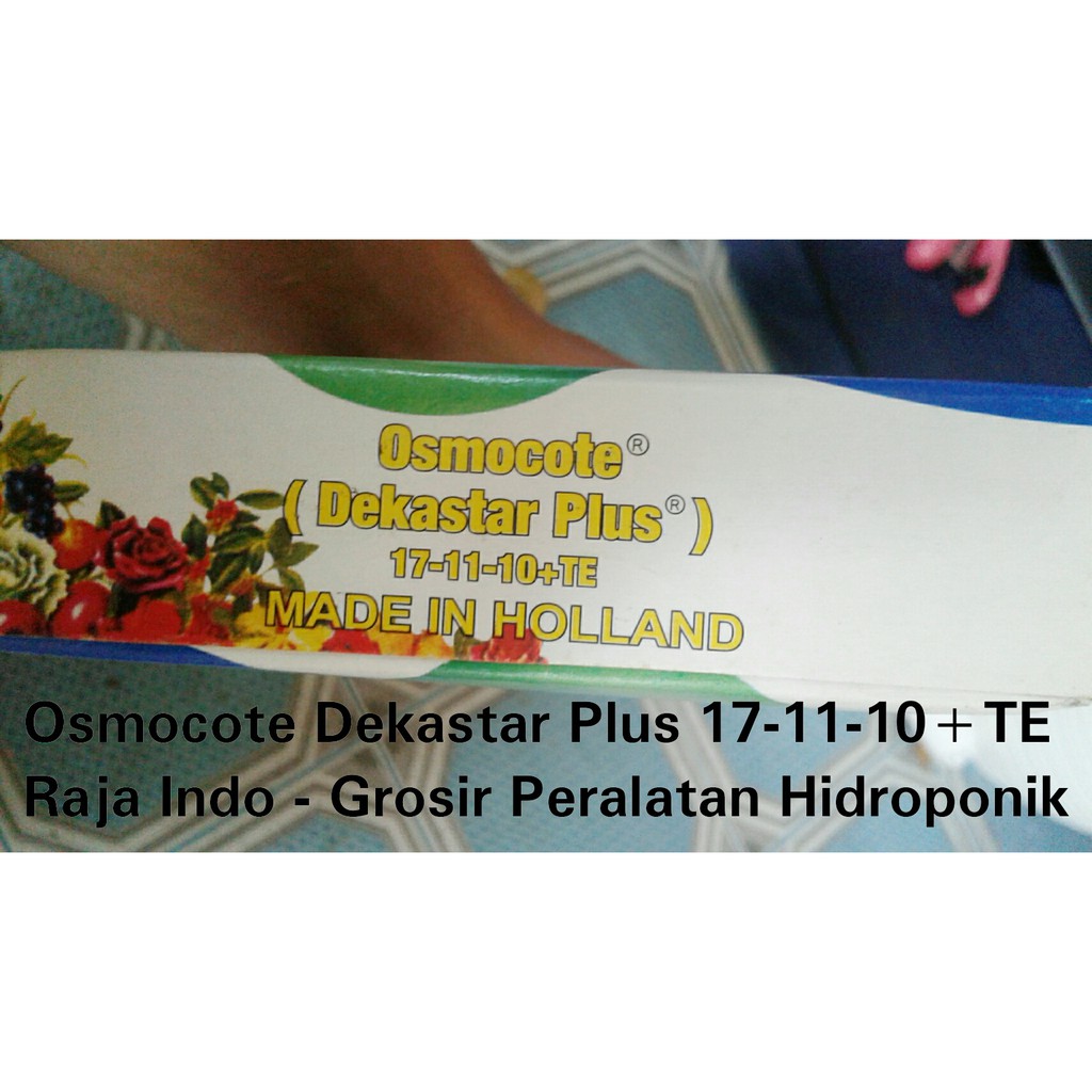 Ori Pupuk Dekastar Plus 17-11-10 Te 500 Gram Pupuk Majemuk Osmocote 500gr 171110 Anggrek Buah