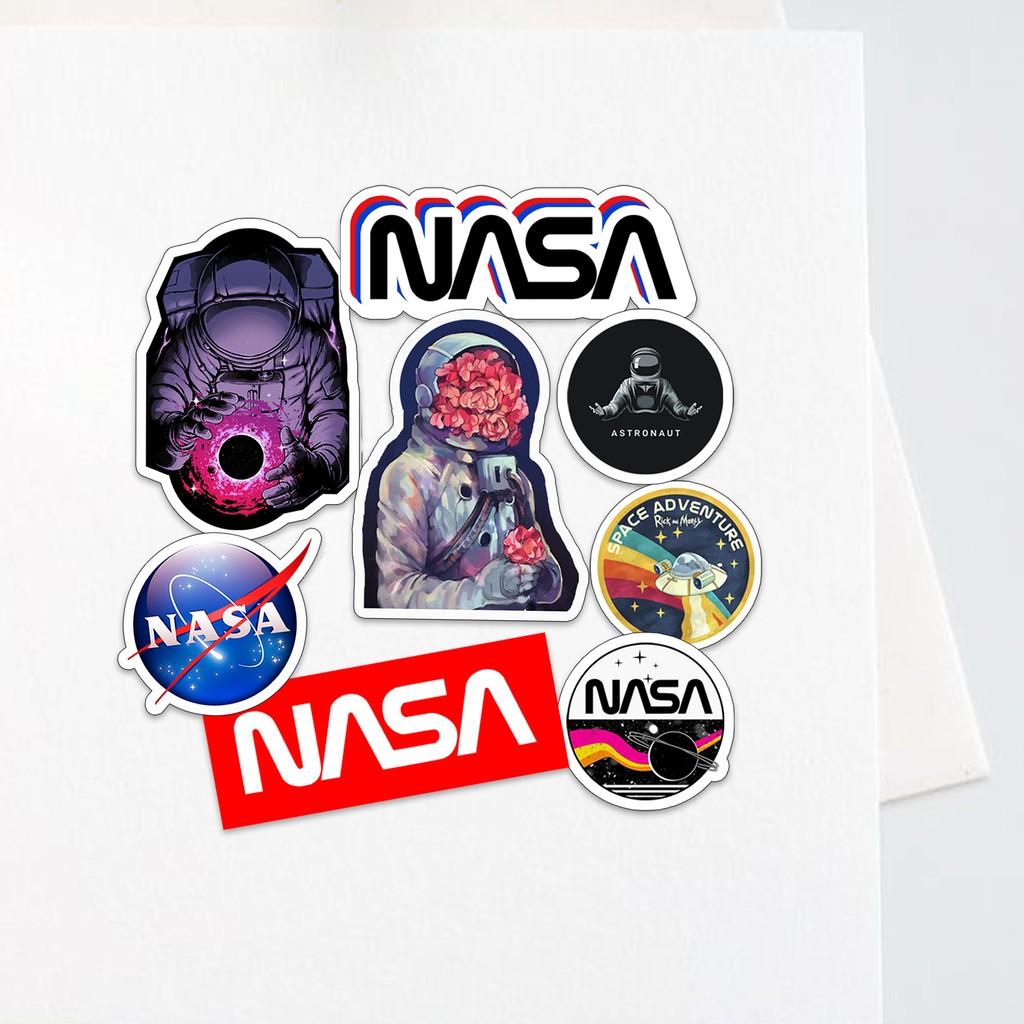 

Sticker Aesthetic Stiker Tumblr Handphone Laptop Series NASA 3