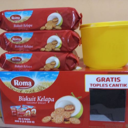 Biskuit Roma Kelapa Free Toples
