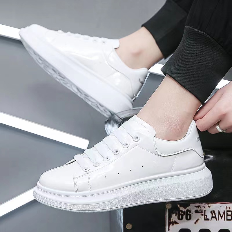 Sepatu Sneakers Wanita Import Sepatu Fashion Cewek Glossy Sepatu Kuliah Trendy