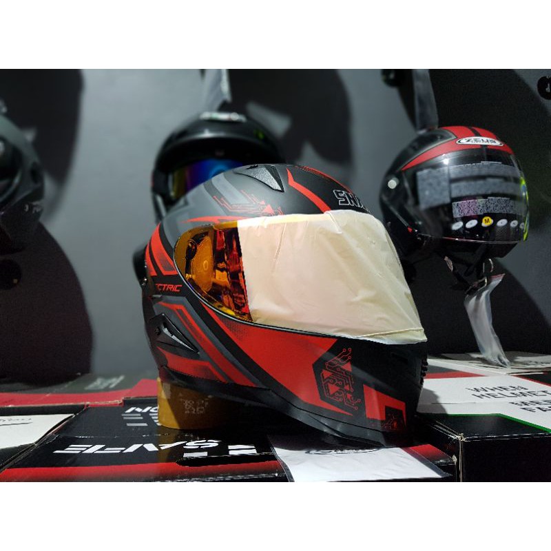 Snail FFS1 Electric Matt Grey Red