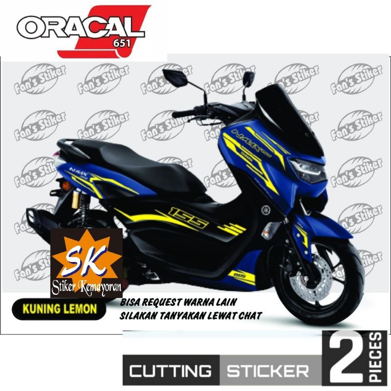 CUTTING STICKER YAMAHA NMAX NEW 2021 STICKER CUSTOM LIS BODY