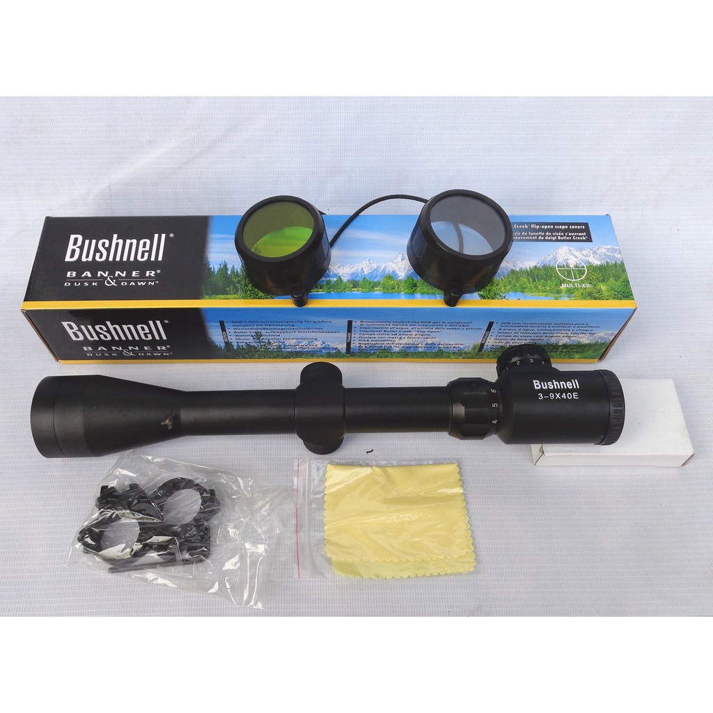 TEROPONG SENAPAN BUSHNELL 3-9X40 EG RIFLESCOPE - Telescope Bushnell 3-9x40 EG - Tele Scope