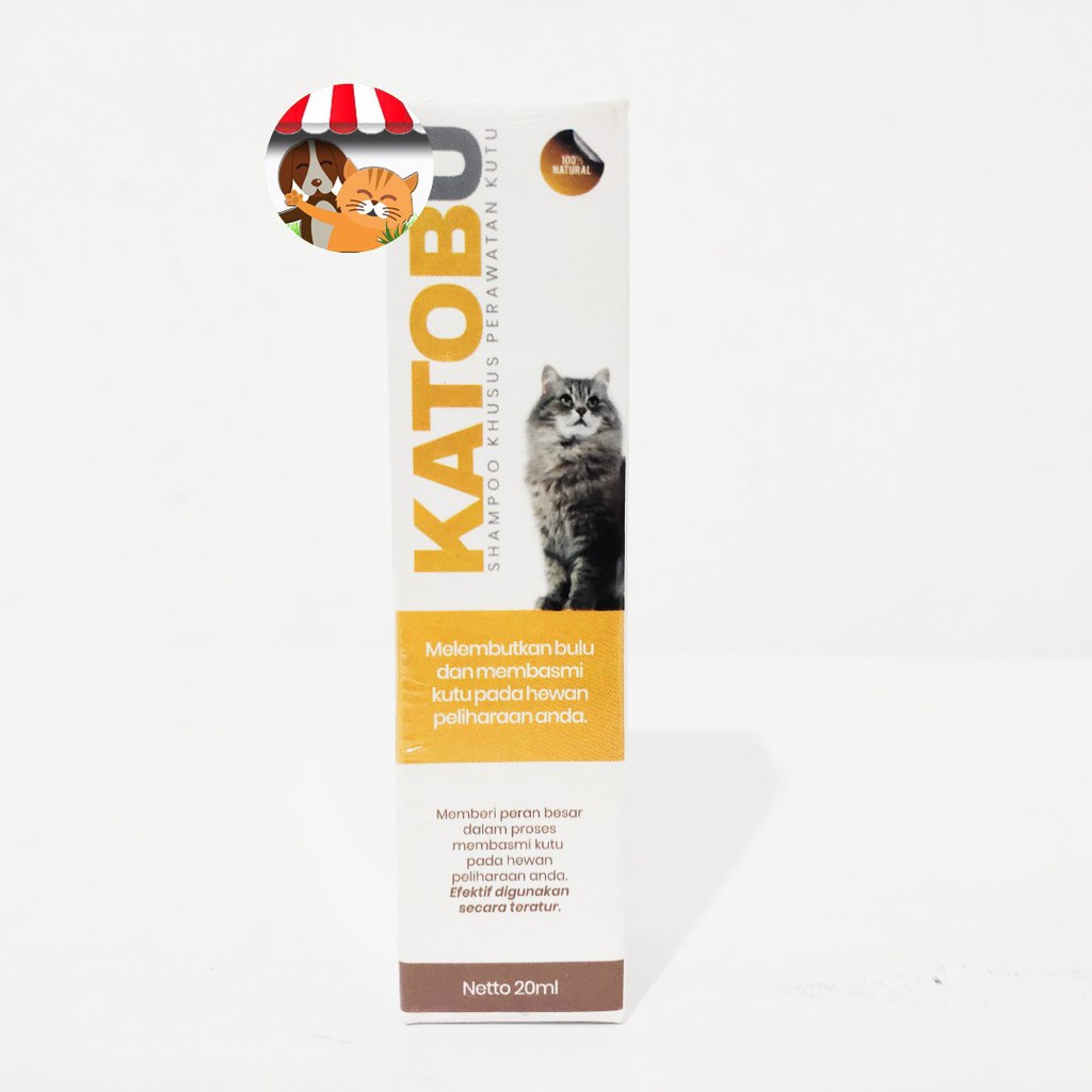 Katobu 20ml (For Cat) - Spray Penghilang Kutu Kucing