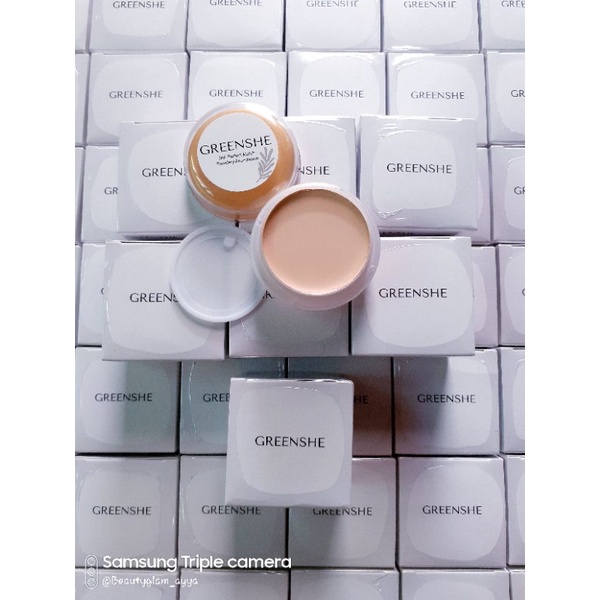 Bedak SHC bedak glowing  tahan lama  skincare herbal pemutih wajah organic  cantik