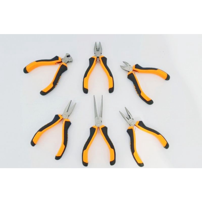 Tang Mini Set 4,5 Inci INGCO 6 Pcs