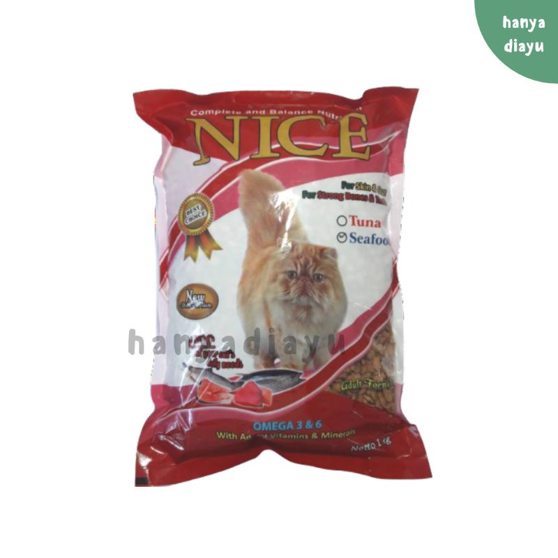 Nice Cat Food Makanan Kucing 1kg