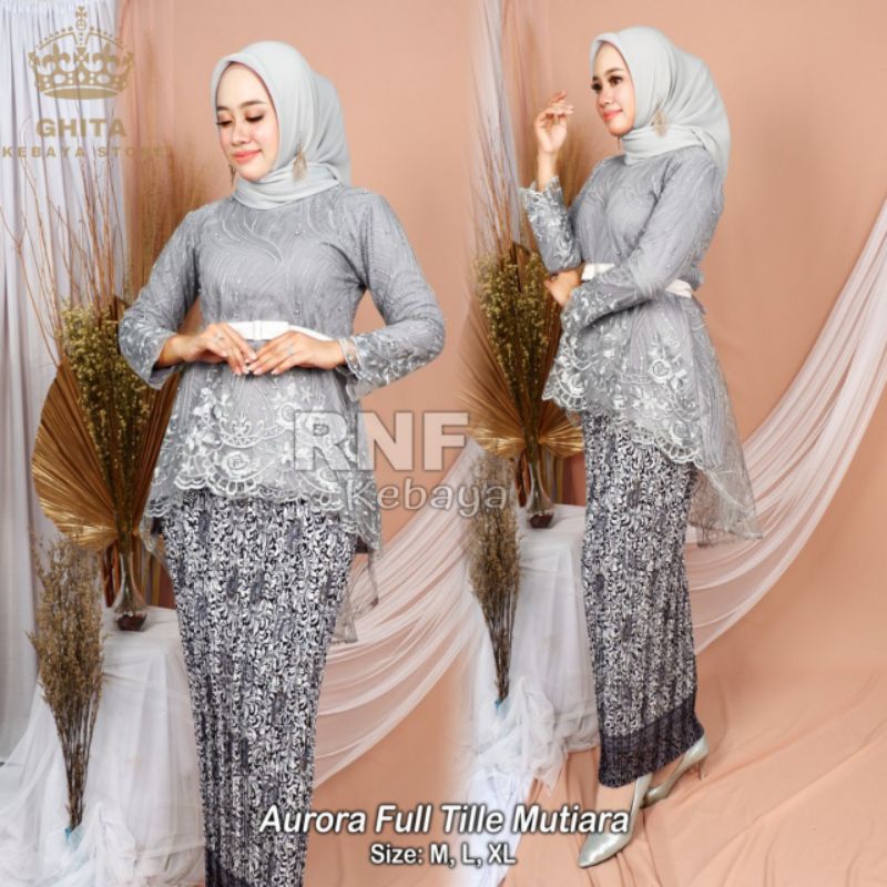 (COD) KEBAYA AURORA TILLE ~ KEBAYA WISUDA ~ KEBAYA MURAH ~ KEBAYA KONDANGAN ~ KEBAYA KEKINIAN ~ KEBAYA CANTIK ~ KEBAYA PESTA ~ KEBAYA LAMARAN ~ KEBAYA MODERN hanania kebaya