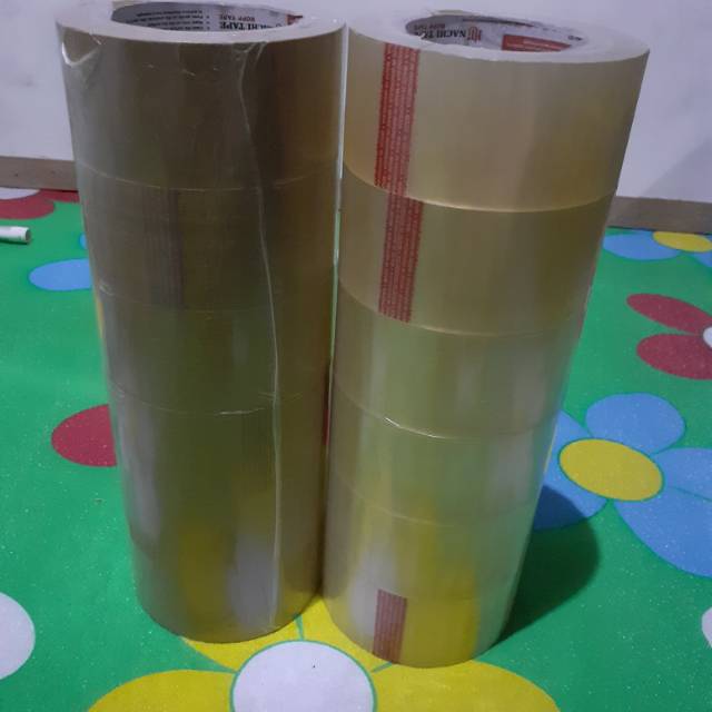 

Lakban bening dan coklat nachitape