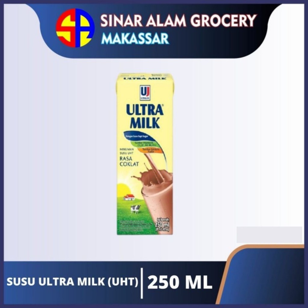 

SUSU ULTRA MILK Coklat (UHT) - 250 ml