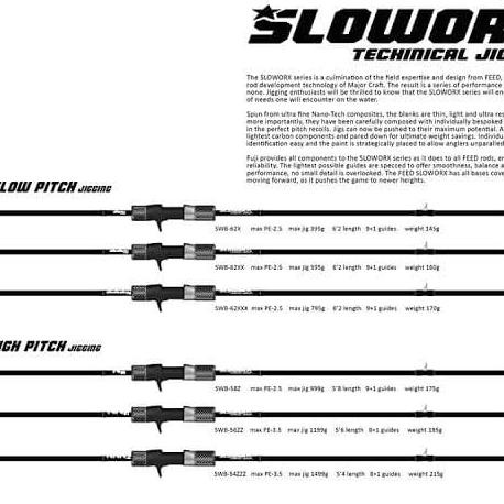 Slow Jigging Rod Feed Sloworx 62Xxx Max Jig 795Gr Sae
