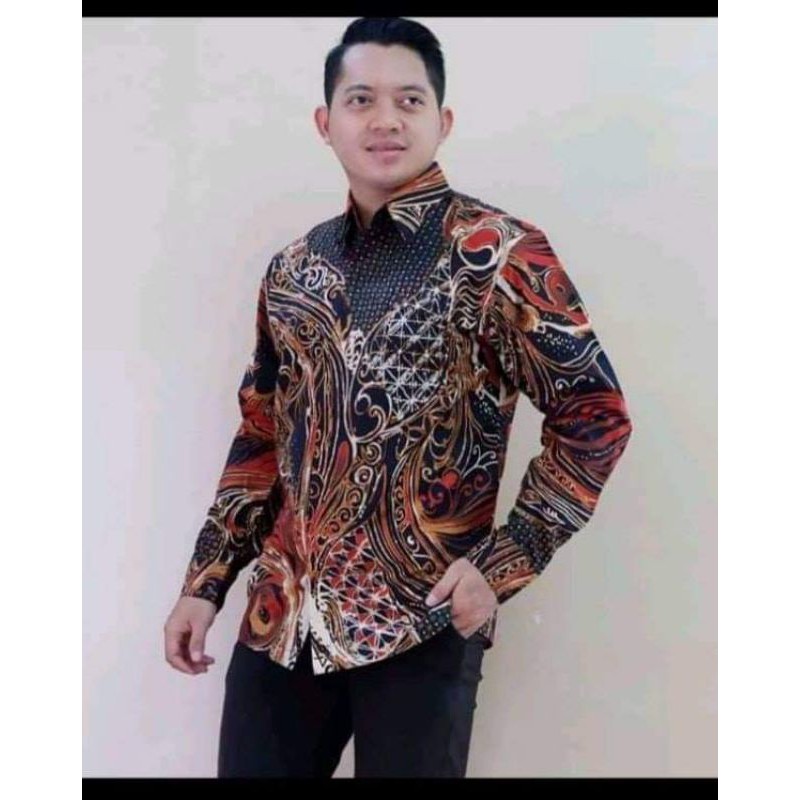 kemeja batik solo trendy