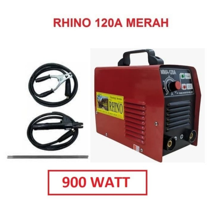 Mesin Trafo Las Rhino Inverter MMA 120 A - 900 Watt