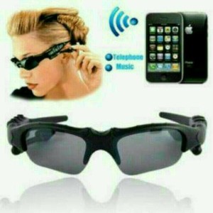 Kaca Mata Hitam Sporty Bluetooth Music MP 3 Termurah.