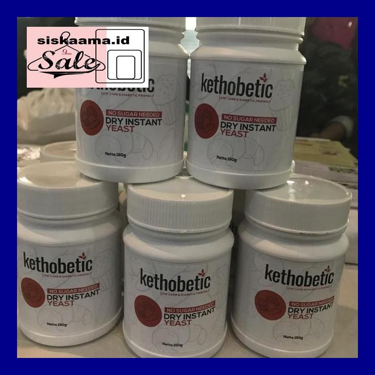 

A40D0Yh Ketobetic Dry Instant Yeast Ragi Kering Tanpa Gula 150G D50Tr40V