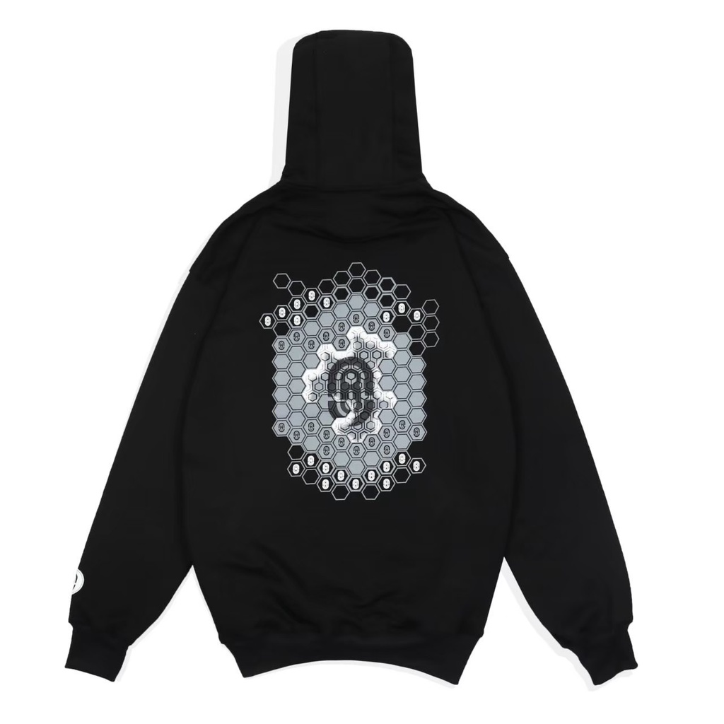 JAKET SWEATER HOODIE BASTERCOLD HEXAGON ART ORIGINAL PRIA WANITA TERBARU