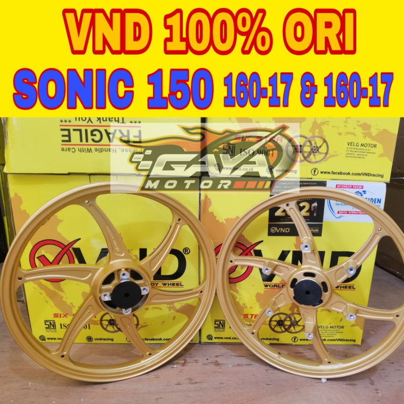 VELG VND RACING SIX STAR SONIC 150 R