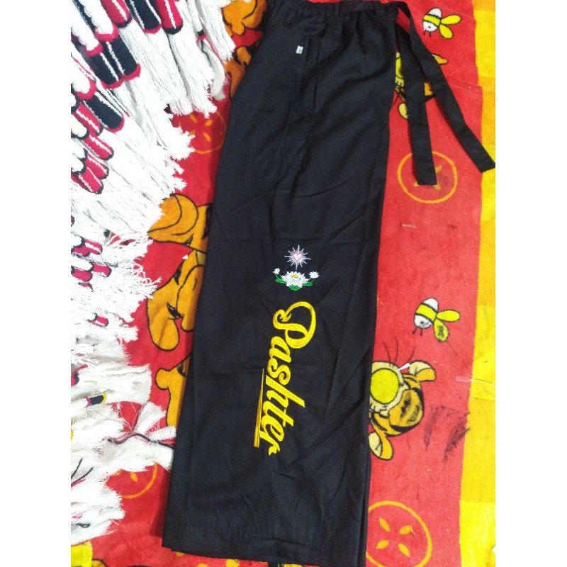celana psht bordir,celana pencak silat, celana terate