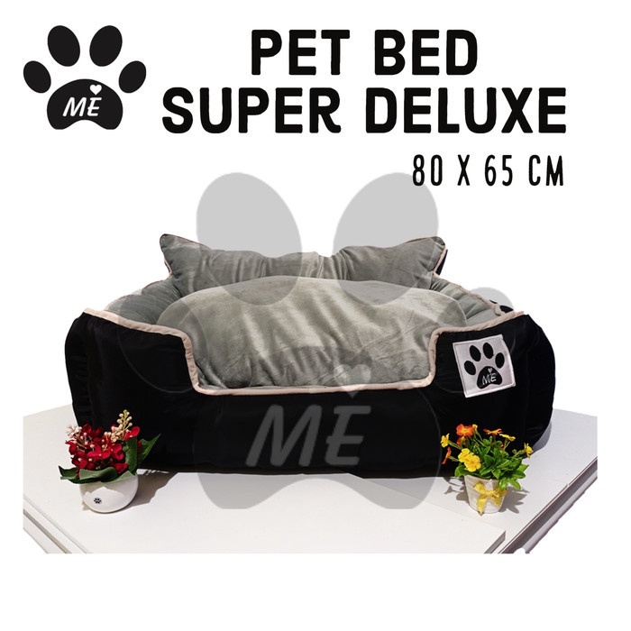 Tempat Tidur Anjing Kucing SUPER DELUXE 80 x 65 cm