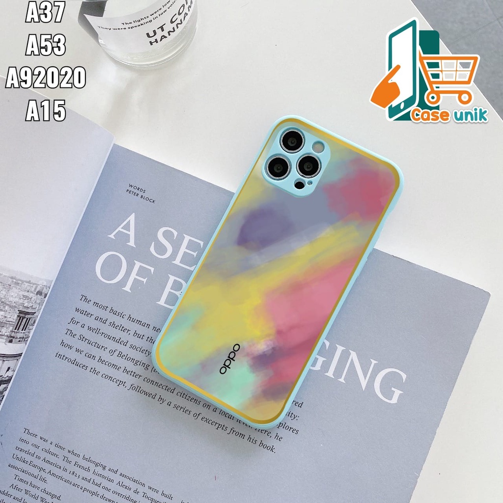 SS044 SOFTCASE RAINBOW OPPO A15 A16 A37 Neo 9 A9 A5 A52 A92 A53 A33 A54 2020 CS3234