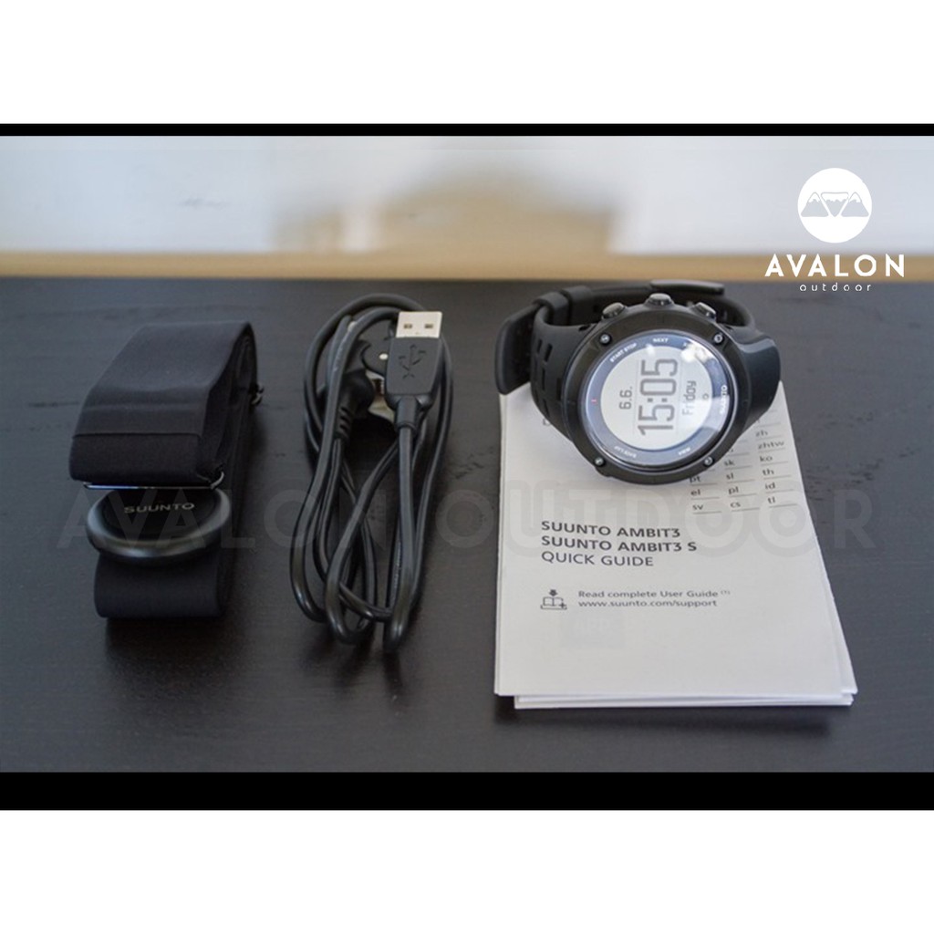 SUUNTO AMBIT 3 AMBIT3 PEAK BLACK [ Garansi Resmi 2 Tahun ]