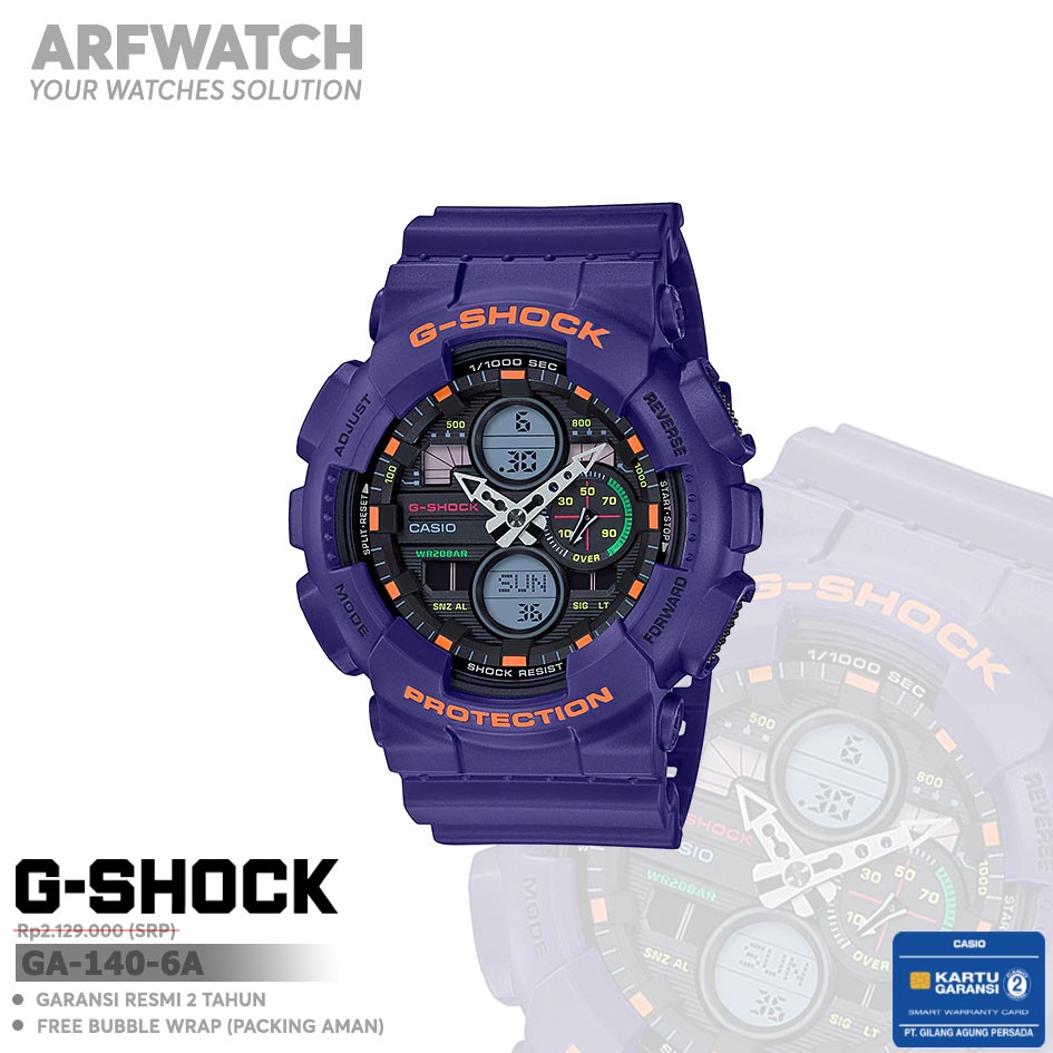 Casio G-Shock GA-140-6A / GA-140-6ADR Original