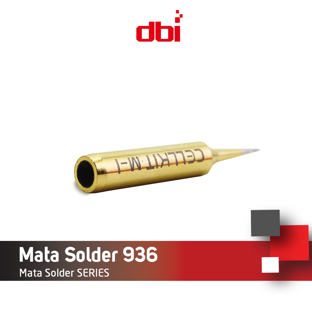 Mata Solder - Solder TIP 936 Emas Lancip (ROHS, LEAD FREE) CELLKIT