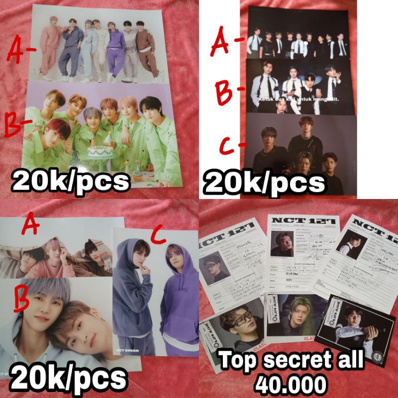 [READY STOCK] SHARING SG21 NCT 127 & NCT DREAM [BACA DESKRIPSI]