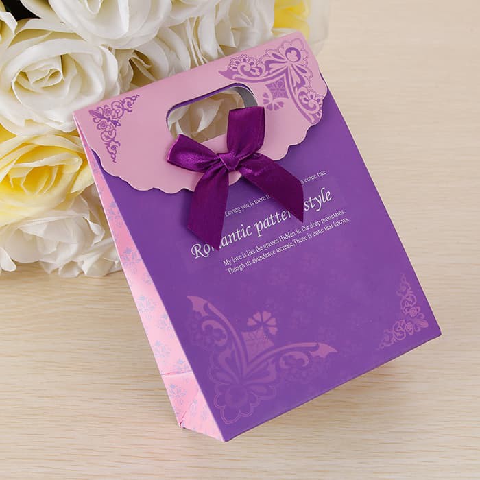 

PURPLE | PAPER BAG KADO GIFT PACKING, DUS PACKING, KANTONG HADIAH KADO