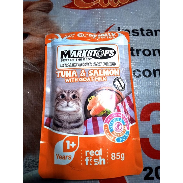 markotops pouch 85gt (tuna&amp;salmon)
