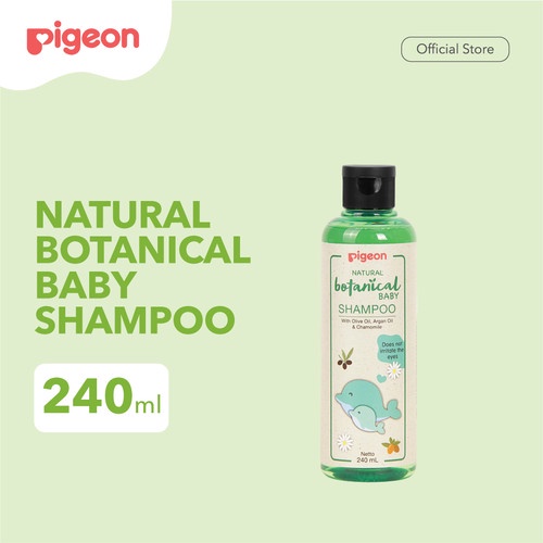 *FRAULEINCO* PIGEON Botanical Baby SERIES / Baby Massage Oil 100Ml / BODY WASH / LOTION / SHAMPOO 240ML