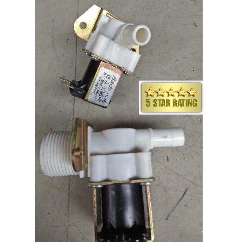 Solenoid 180 Derajat Water Inlet Valve Selenoid Mesin Cuci