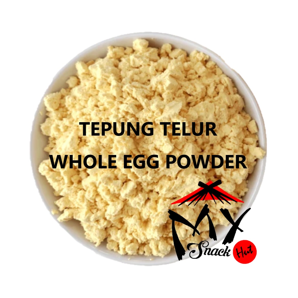 OVOBEL WHOLE EGG POWDER 50GR - TEPUNG TELUR UTUH BUBUK TELOR PUTIH KUNING CAMPUR YOLK WHITE MIX HALAL