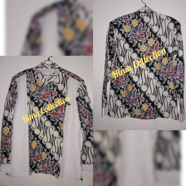 Atasan Pria Batik || Semi Jas