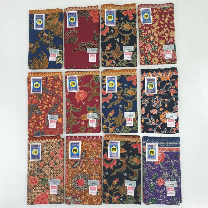 Kain Batik Panjang PM Pulau Mas Original Cap Cent