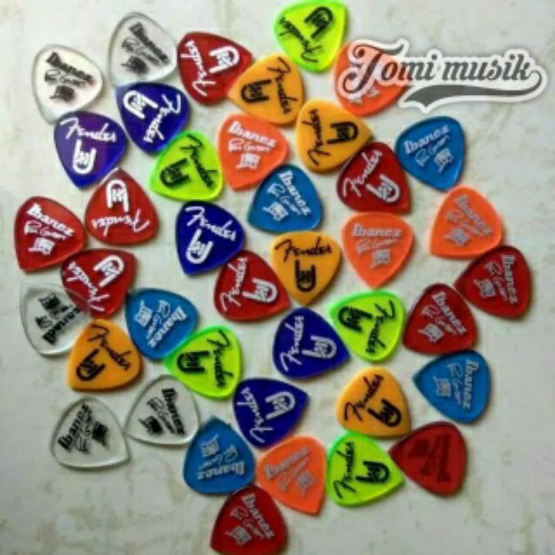 PICK GITAR 2mm WARNA WARNI