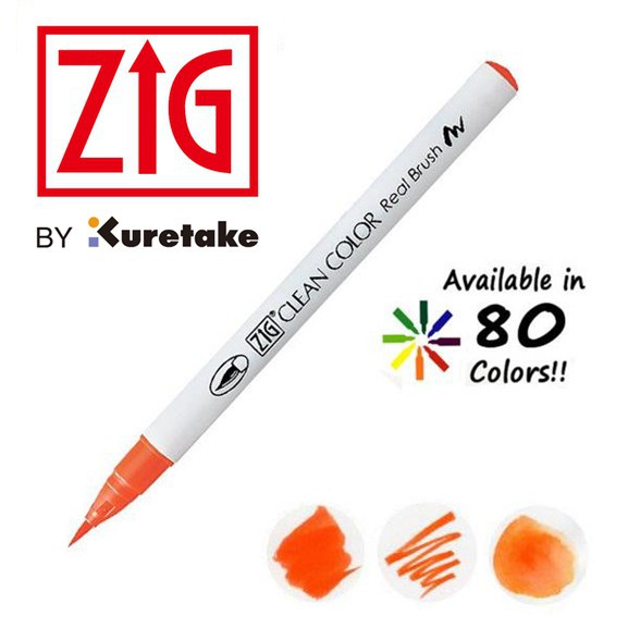 

ZIG KURETAKE CLEAN COLOR REAL BRUSH RB-6000AT