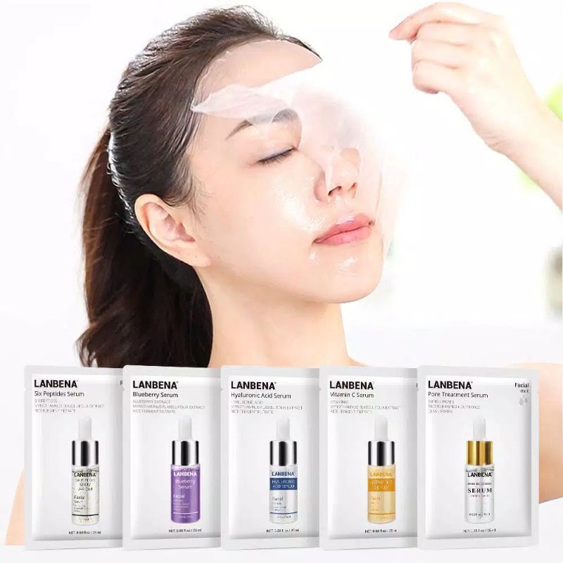 Lanbena Facial Mask/Masker Wajah Lanbena