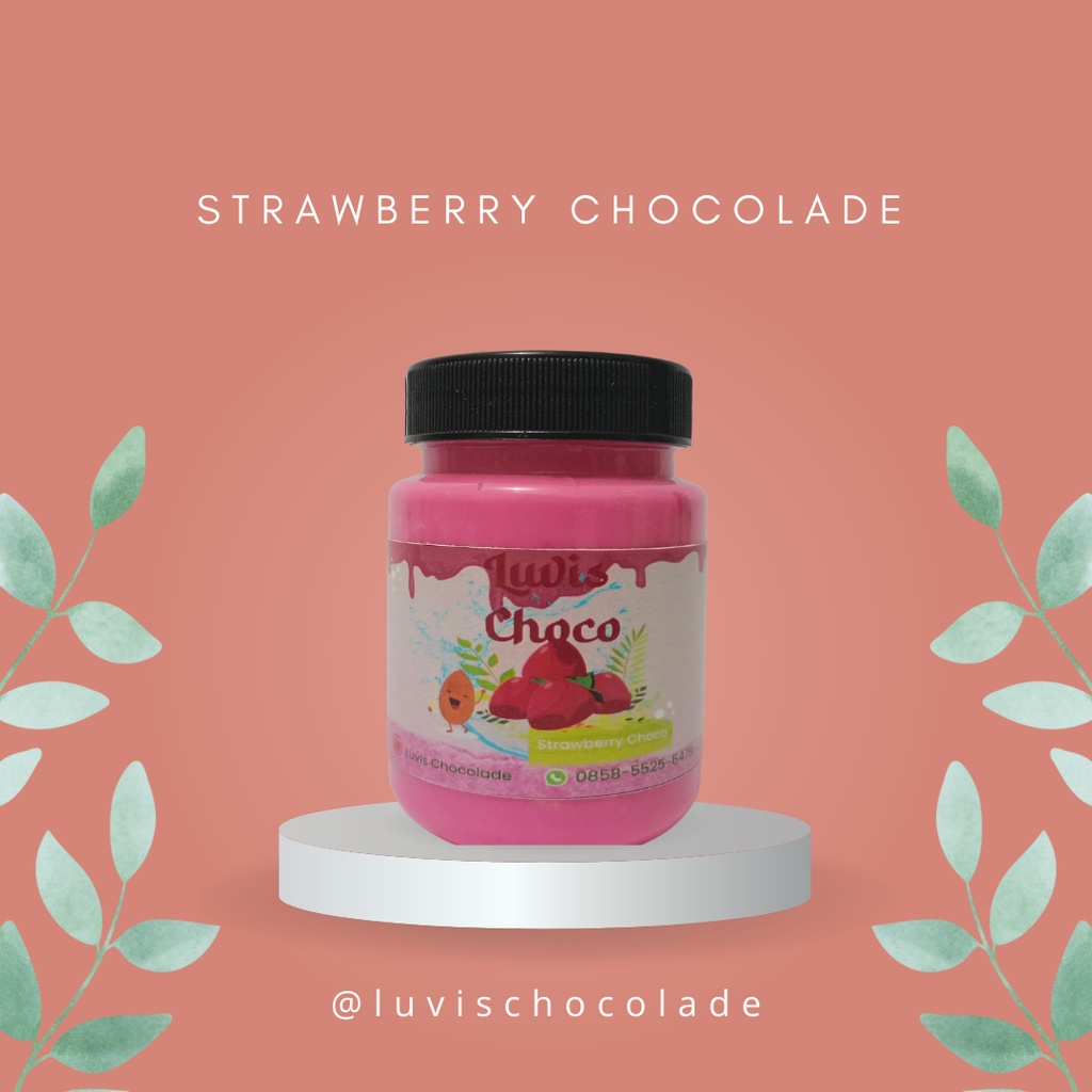 

MILK CHOCO - Luvis Chocolade Chocolate In Jar Cemilan Coklat Lumer Choco Crunchy Camilan Coklat Murah