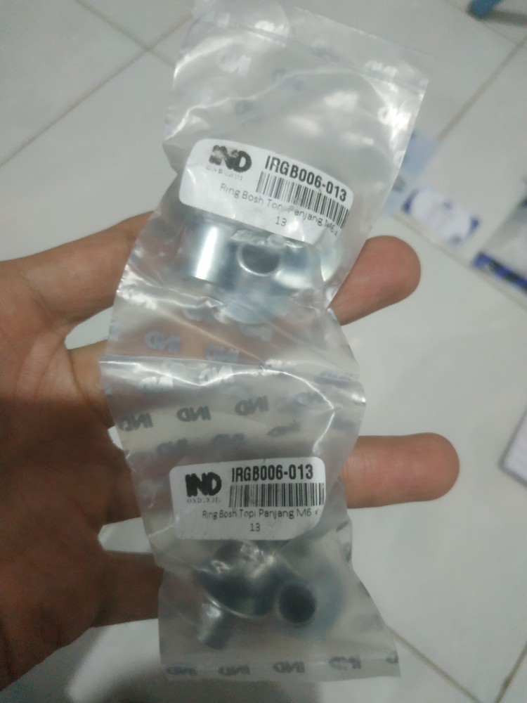 Ring Bosh-bos-bosing-boshing-bus-bushing-bush Topi Panjang M6 X 13-m6x13-6x13-6 X 13 Mm