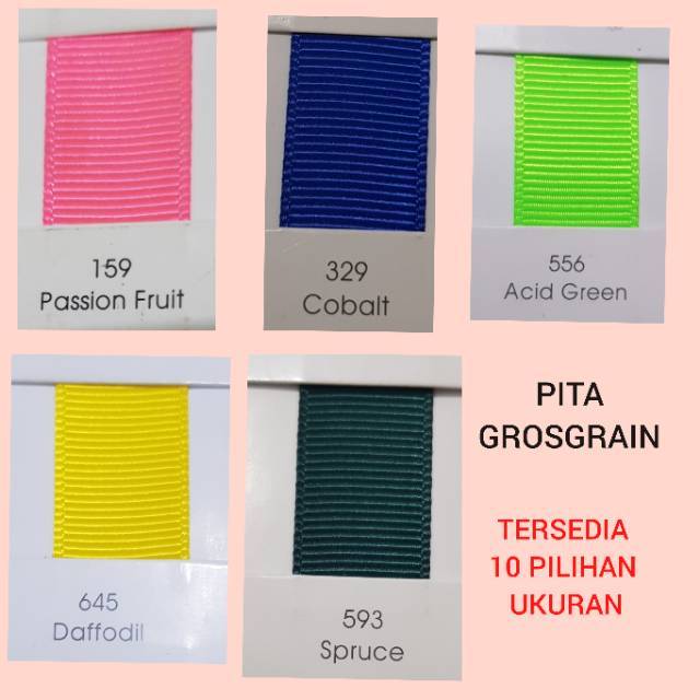 1 METER -  PITA GROSGRAIN IMPORT