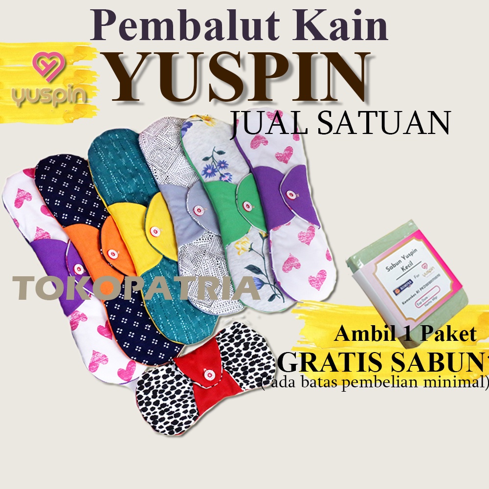 Ecer Yuspin Pembalut Kain Cuci Ulang
