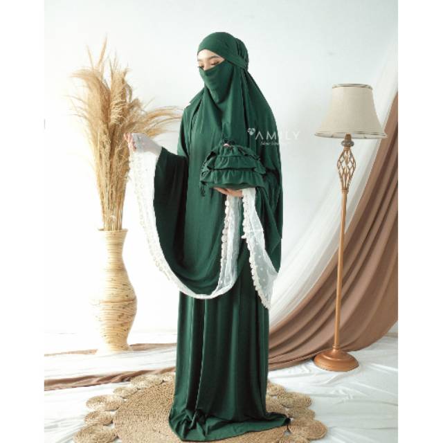 RANA PRAY SET by Amily Hijab (Mukena masker new normal)