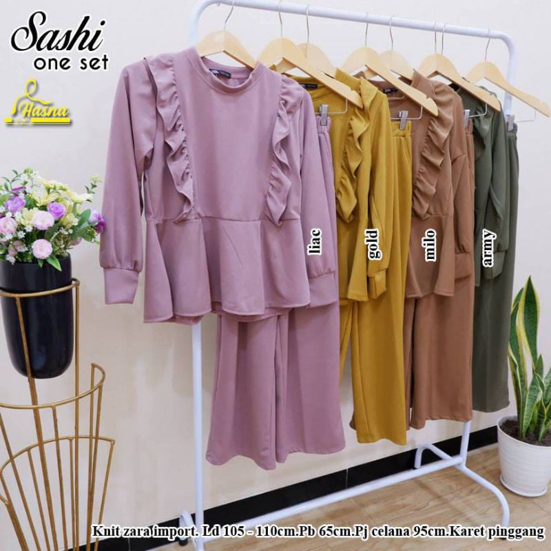 SETELAN WANITA SASHI ONE SET BY DHARYA