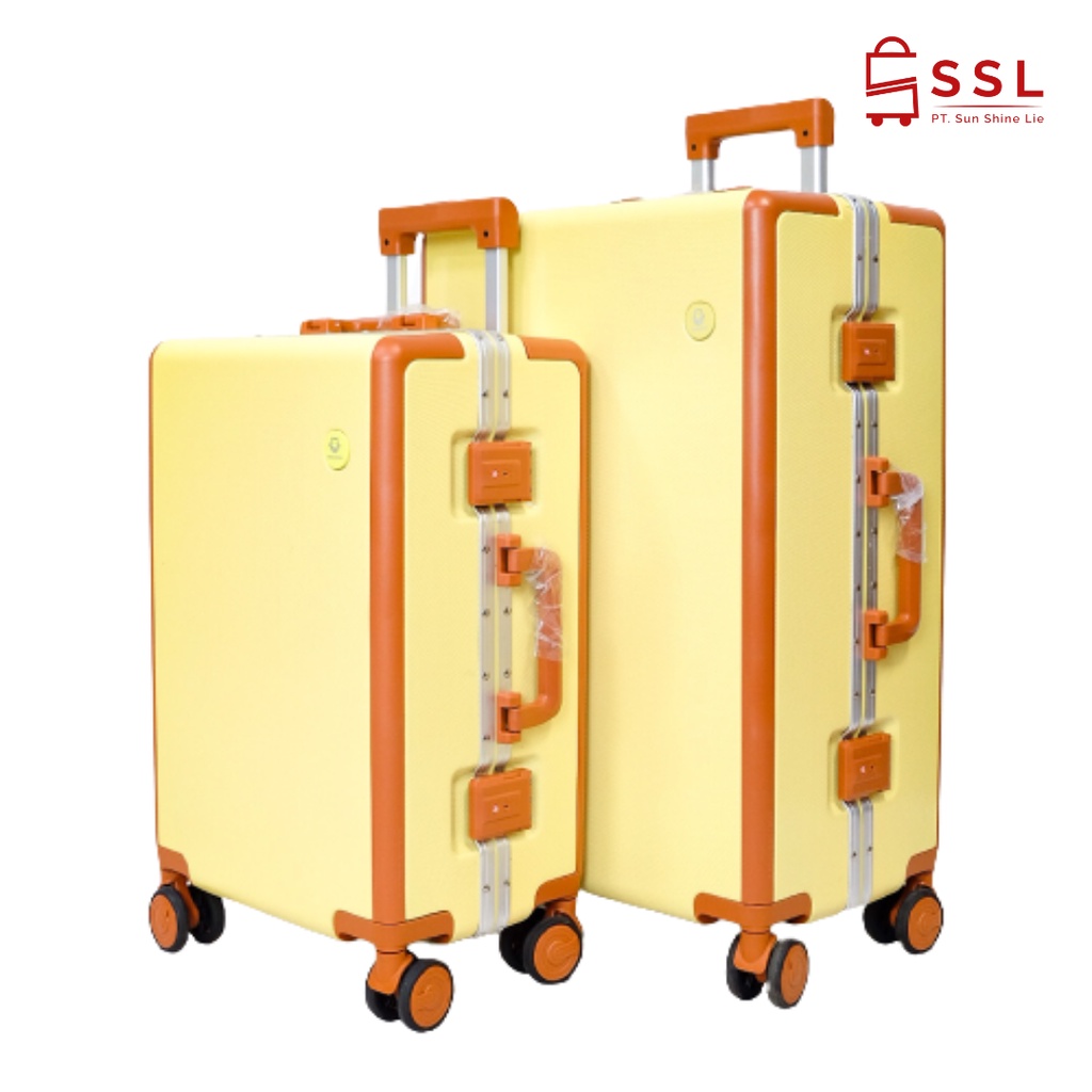 Koper Canberra Series / Koper 24 Inch / Aluminium Frame / TSA Lock / Koper Premium / Koper Import / Koper Bagasi Suitcase Luggage