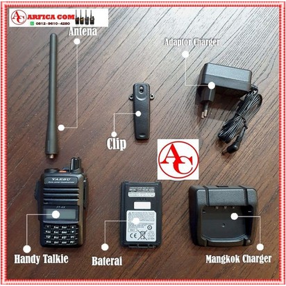 JUAL HT YAESU FT 4X FT4X FT-4X DUALBAND GARANSI RESMI MURAH